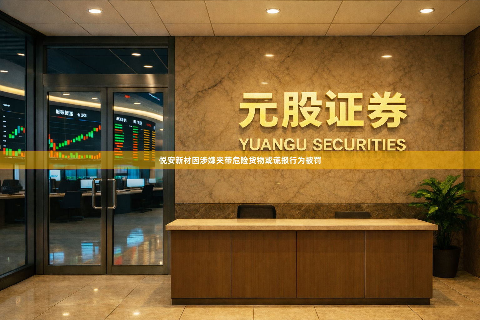 悦安新材因涉嫌夹带危险货物或谎报行为被罚